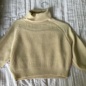 Windsor Cropped Turtleneck Sweater